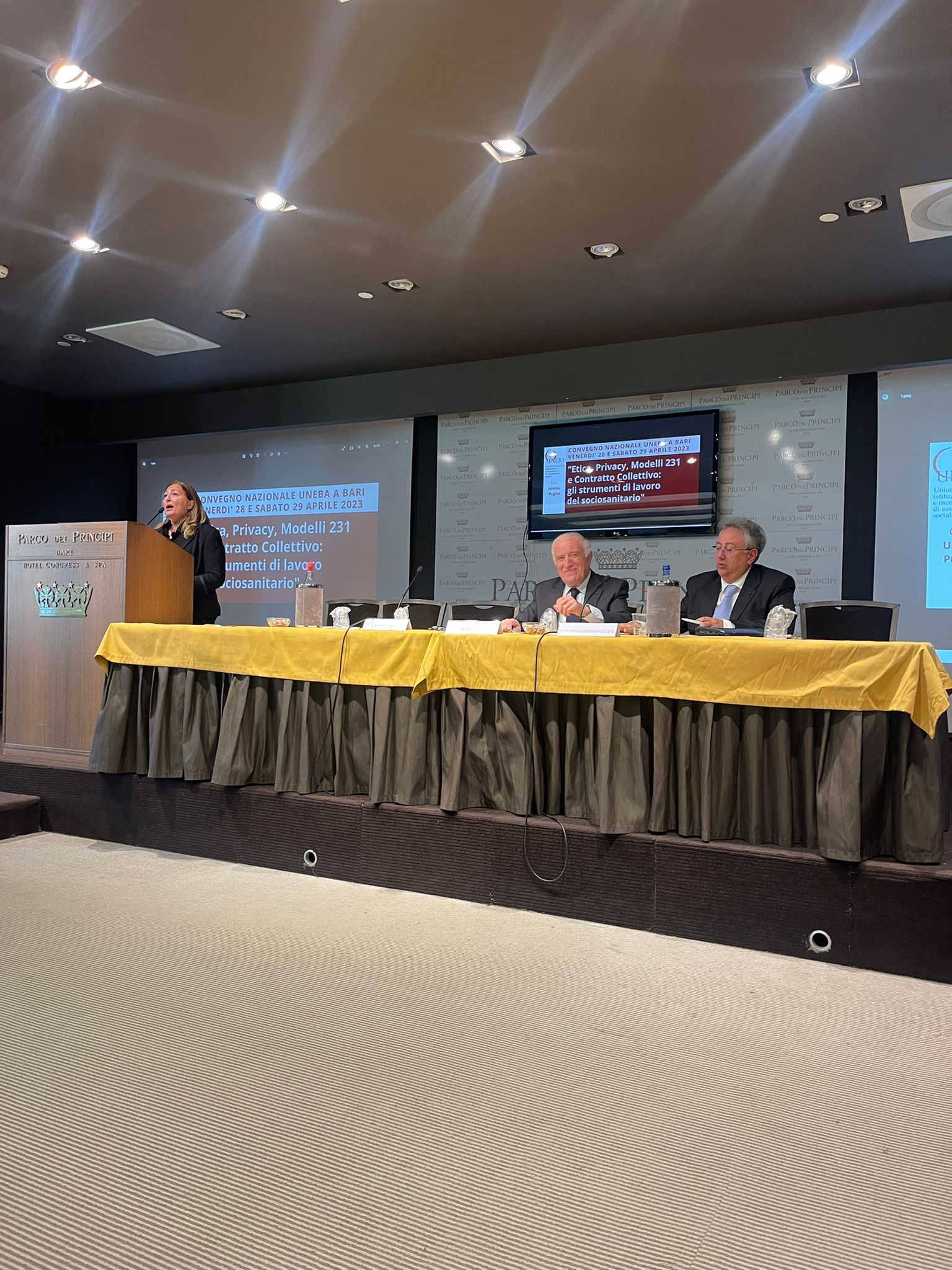 Convegno nazionale Uneba “Etica, Privacy, Modelli 231 e Contratto Collettivo: gli strumenti di lavoro del sociosanitario”.