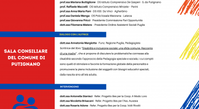 Progetto Bes il 25 maggio convegno su «Buone pratiche per costruire una rete inclusiva