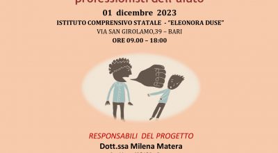 Evento formativo “Indicazioni e strumenti per la gestione del rischio di maltrattamenti nei confronti dei professionisti dell’aiuto”