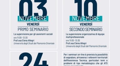 Ciclo di seminari formativi sulla Supervisione