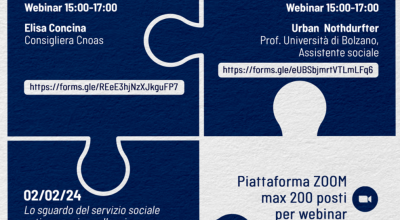 TRE WEBINAR SULL’ASSEGNO DI INCLUSIONE