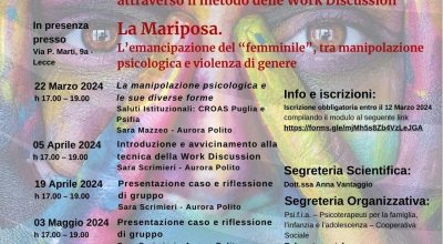 “La Mariposa. L’emancipazione del <>, tra manipolazione psicologica e violenza di genere”