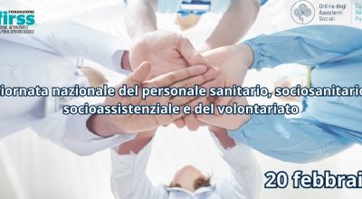 Giornata nazionale del personale sanitario, sociosanitario, socioassistenziale e del volontariato